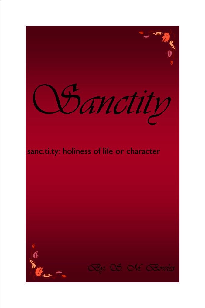 Sanctity: holiness of life or character by S. M. Bowles