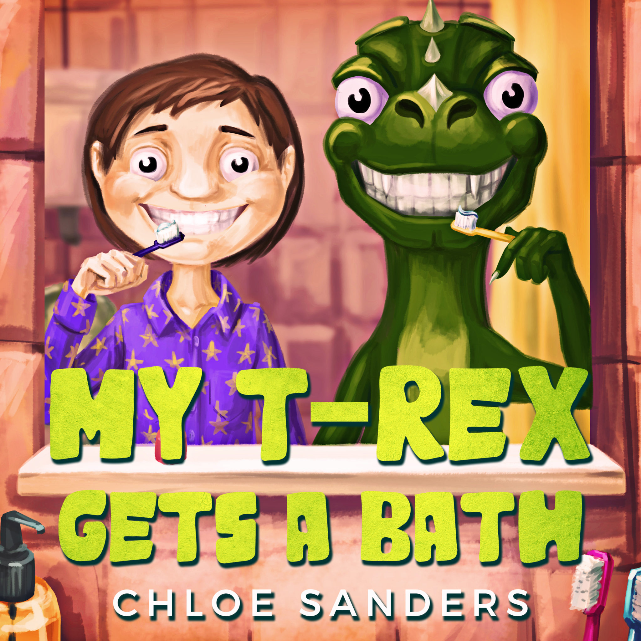 FREE: My T- Rex Gets a Bath by Chloe Sanders