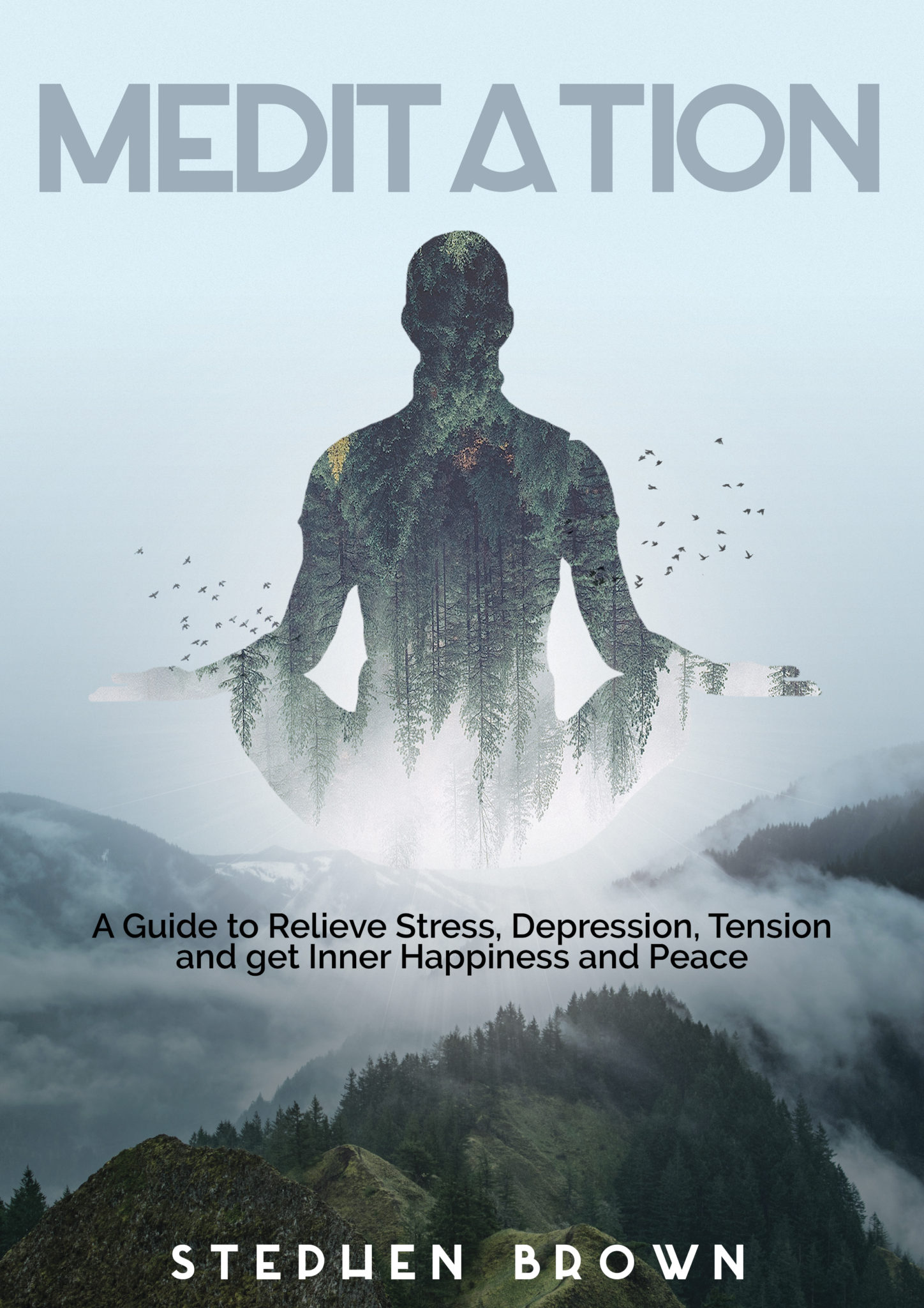 FREE: Meditation:  A Guide to Relieve Stress, Depression, Tension and get Inner Happiness and Peace by STEPHEN BROWN
