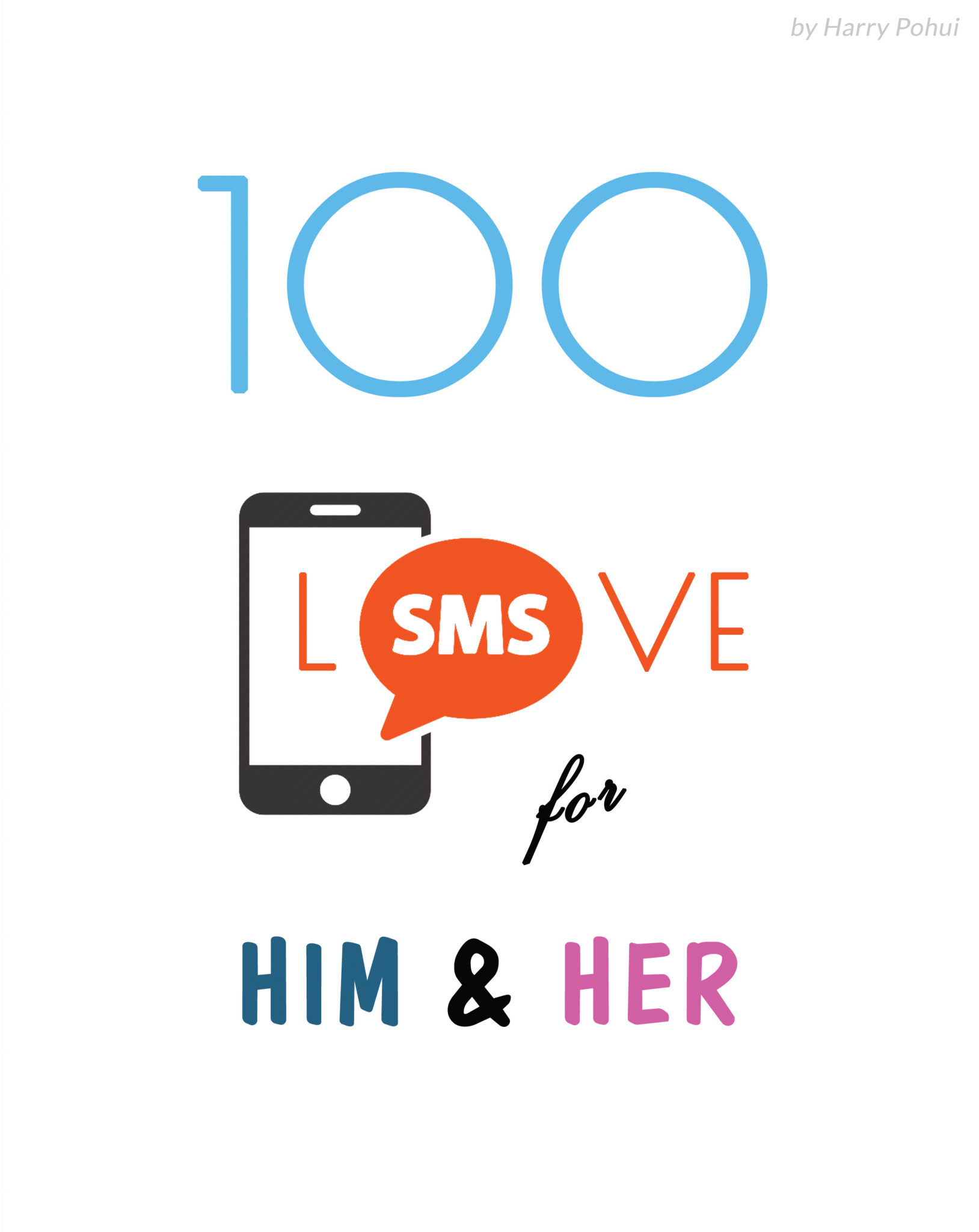 FREE: 100 LOVE SMS for him & for her by Harry Pohui