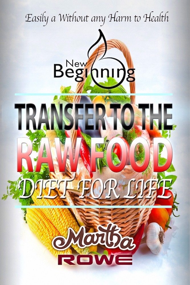 FREE: Transfer to the Raw Food Diet for Life (New Beginning Book): Raw Food Diet, How to Lose Weight Fast, Vegan Recipes, Healthy Living, Healthy Diet by Martha Rowe