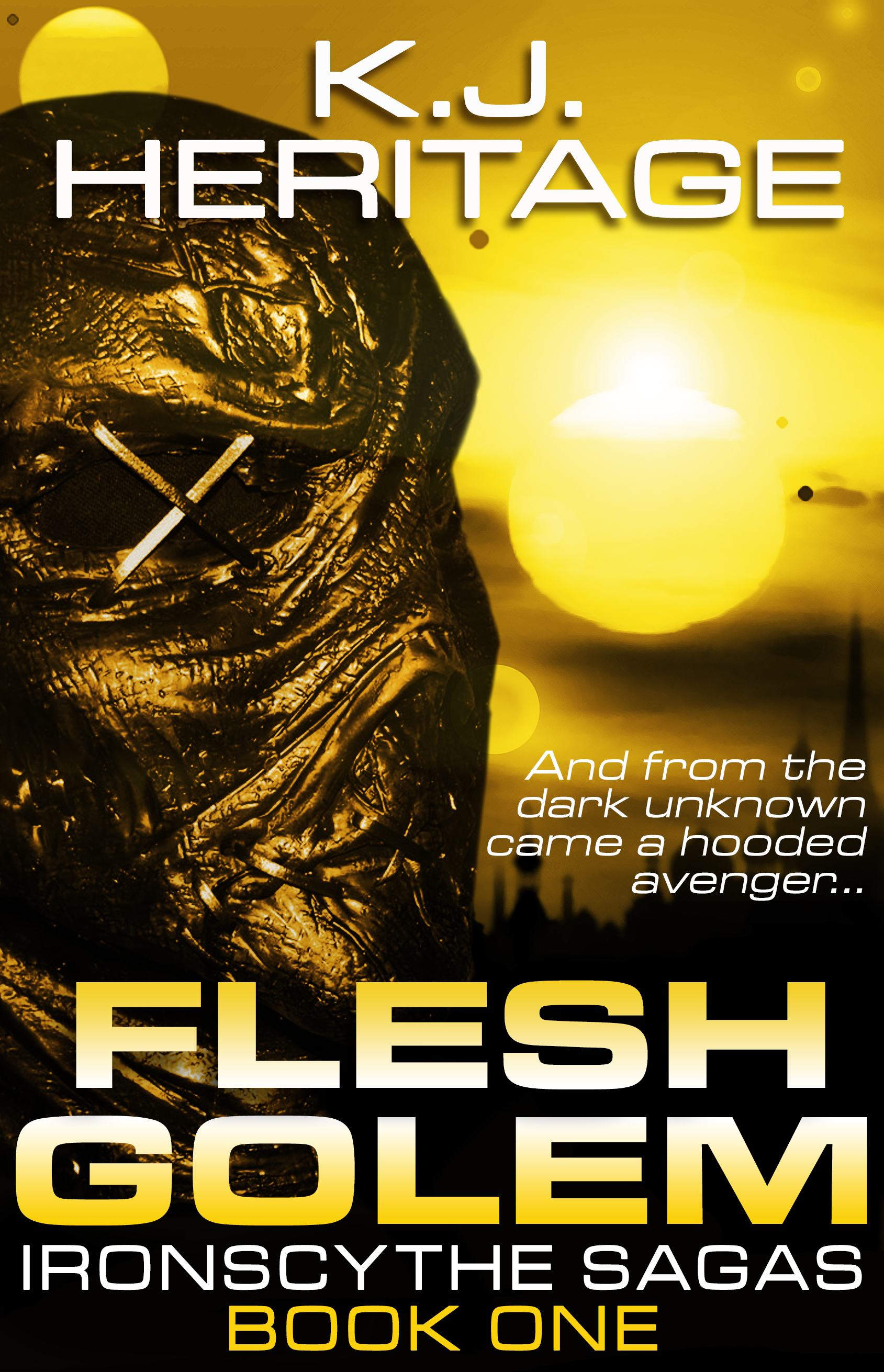 FREE: Flesh Golem: The IronScythe Sagas Book One by K.J. Heritage
