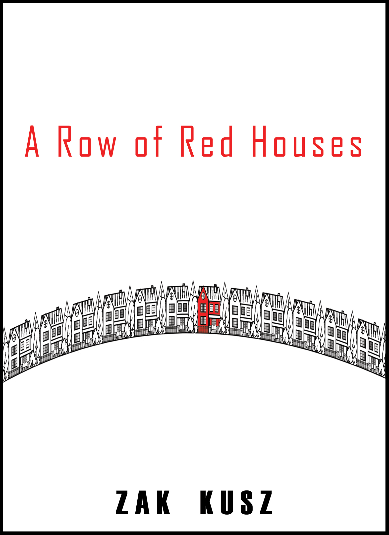 FREE: A Row of Red Houses by Zak Kusz