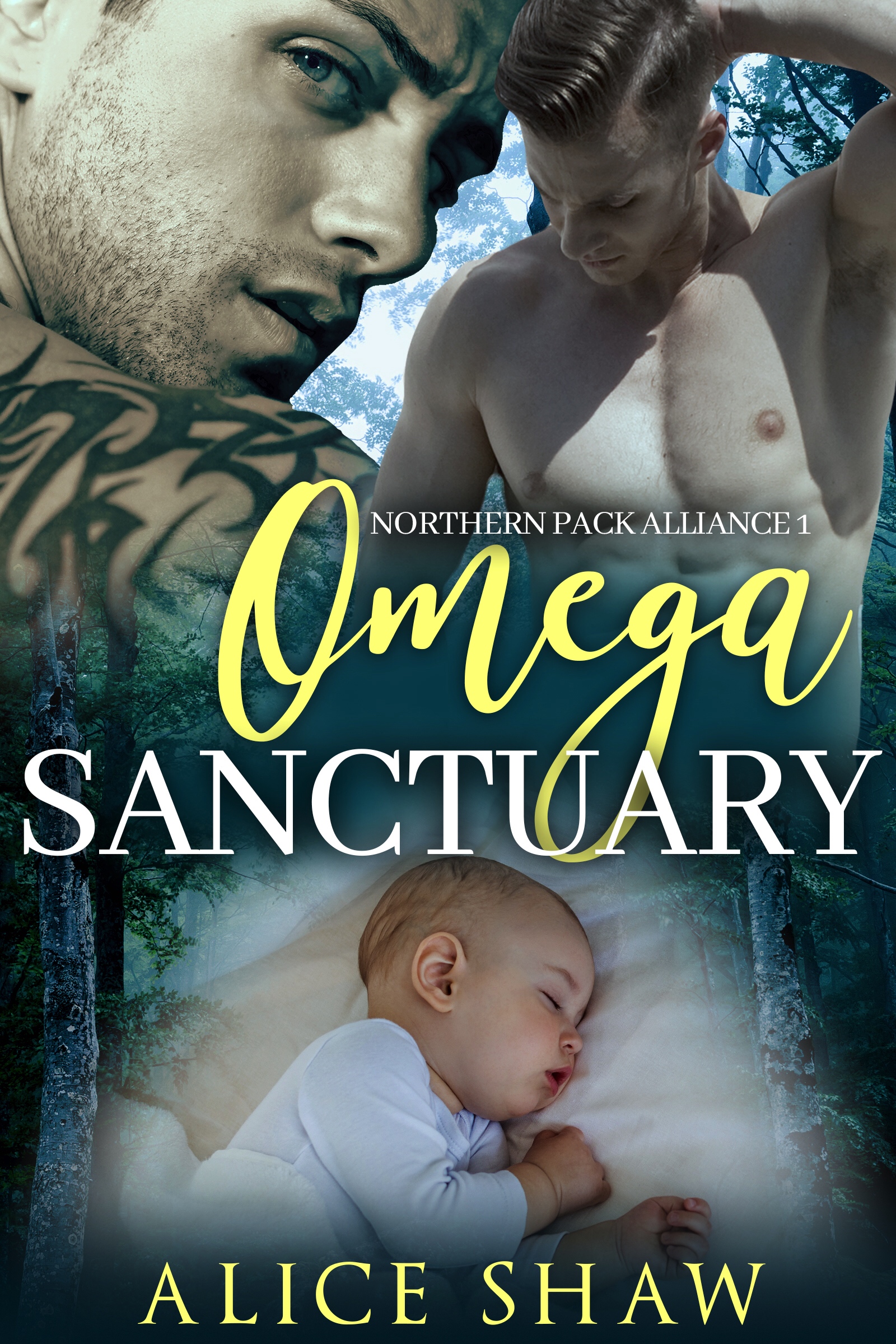 FREE: Omega Sanctuary: An MM Mpreg Romance by Alice Shaw