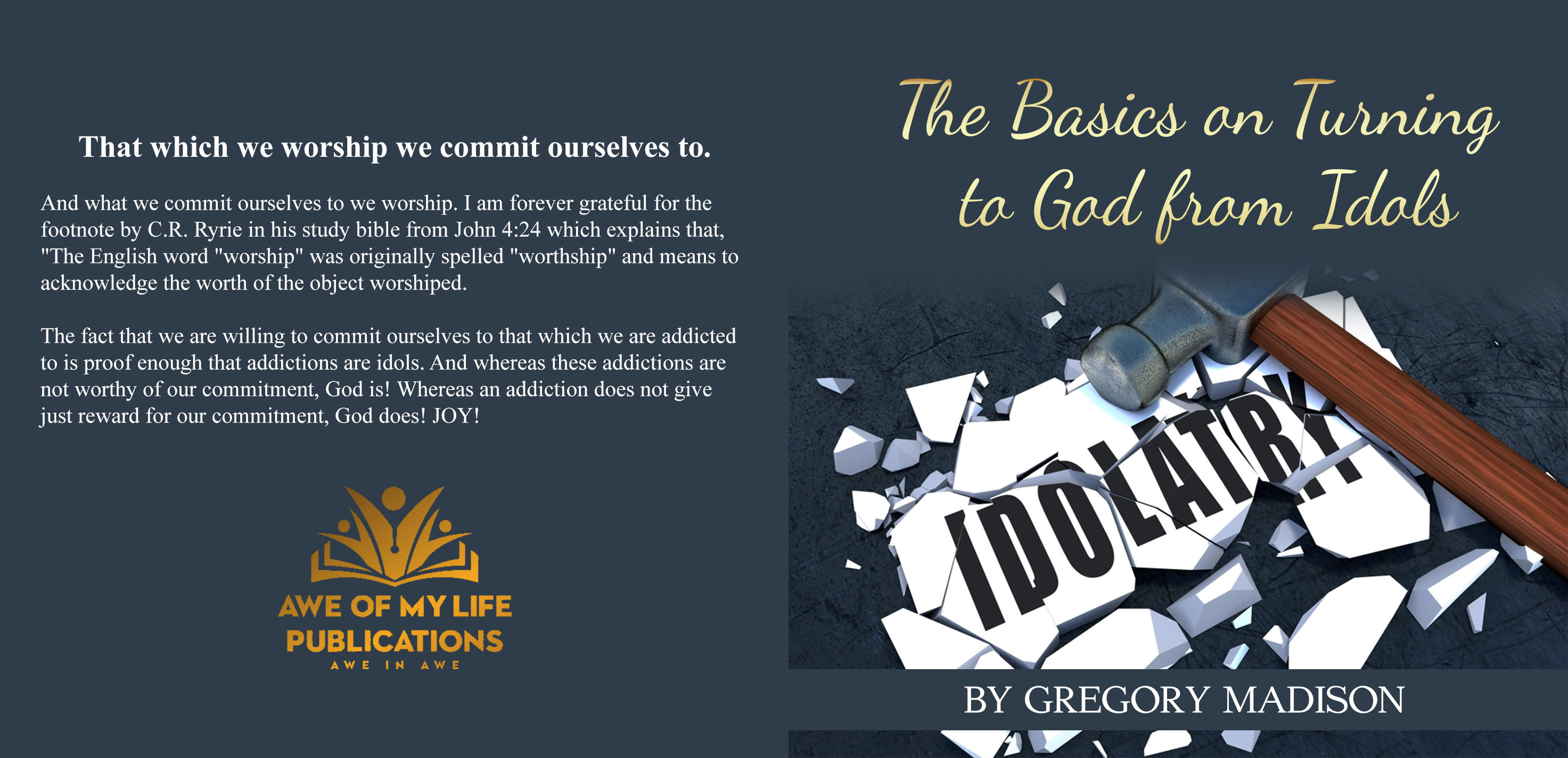 FREE: The Basics on Turning to God from Idols by Gregory Madison