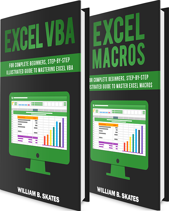 FREE: Excel VBA: 2 Books in 1 – VBA Programming for Complete Beginners and Step-By-Step Guide to Master Macros by William B. Skates