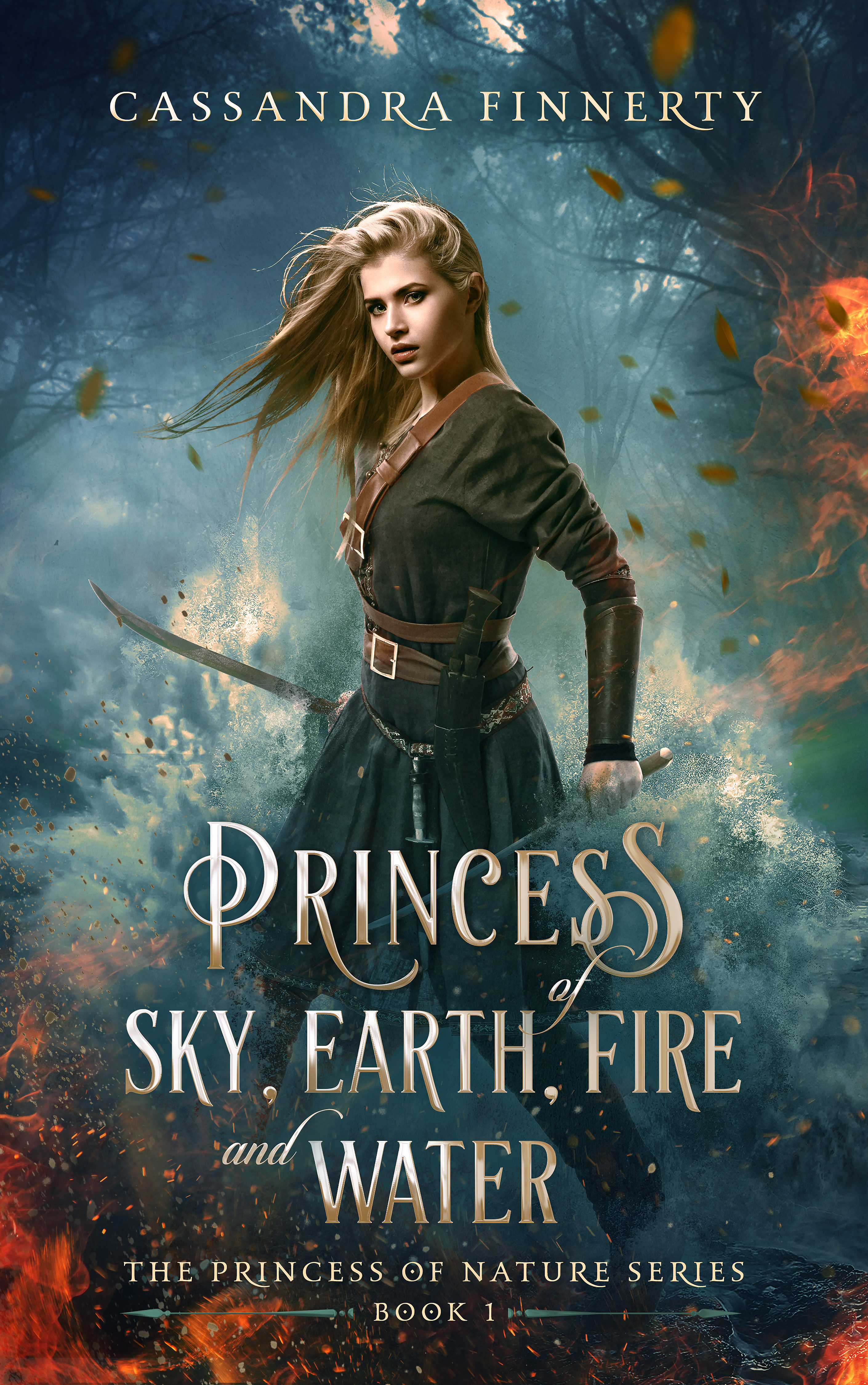 Princess of Sky, Earth, Fire and Water by Cassandra Finnerty