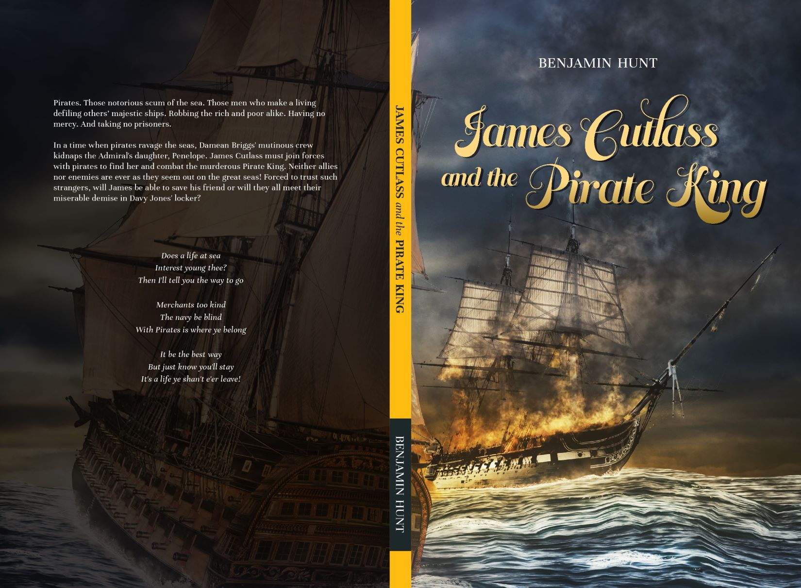 FREE: James Cutlass and the Pirate King by Benjamin Hunt