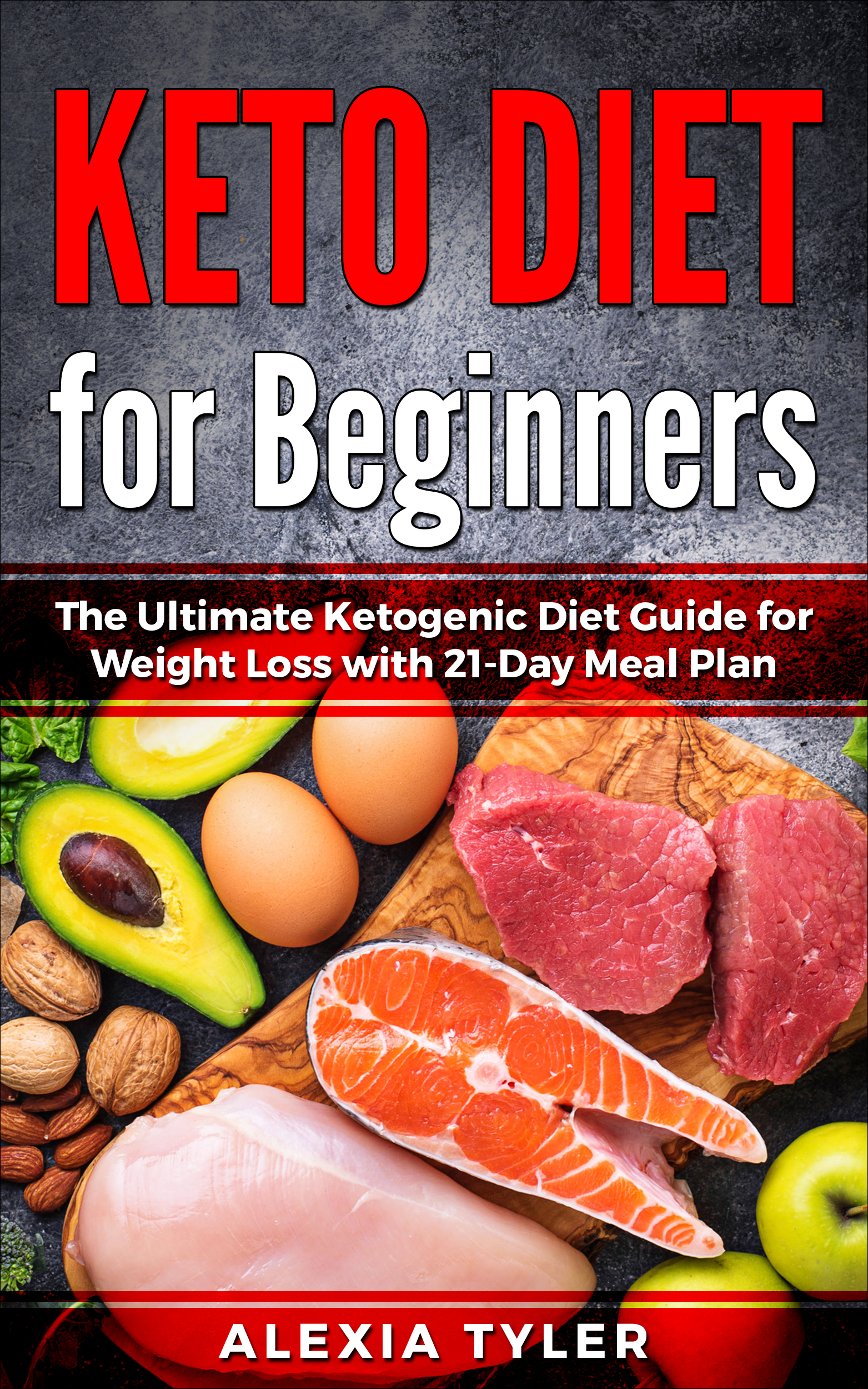 FREE: Keto Diet for Beginners: The Ultimate Ketogenic Diet Guide for Weight Loss with 21-Day Meal Plan by Alexia Tyler