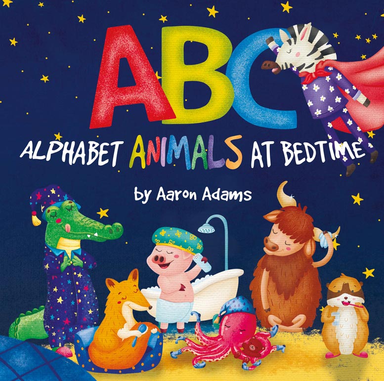 FREE: ABC: Alphabet Animals at Bedtime: Preschool rhyming bedtime ABC book by Aaron Adams