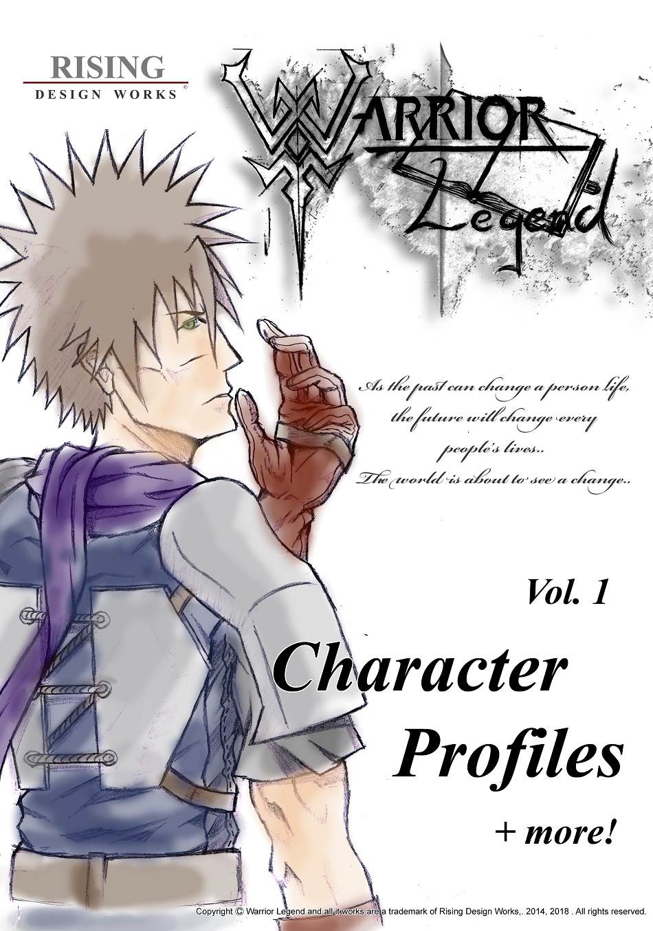 FREE: Manga Guide: Warrior Legend Character Profiles Vol.1 by Rising T.E.