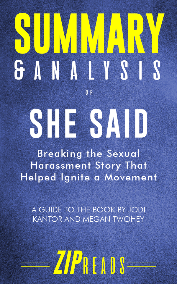 FREE: Summary & Analysis of She Said by ZIP Reads