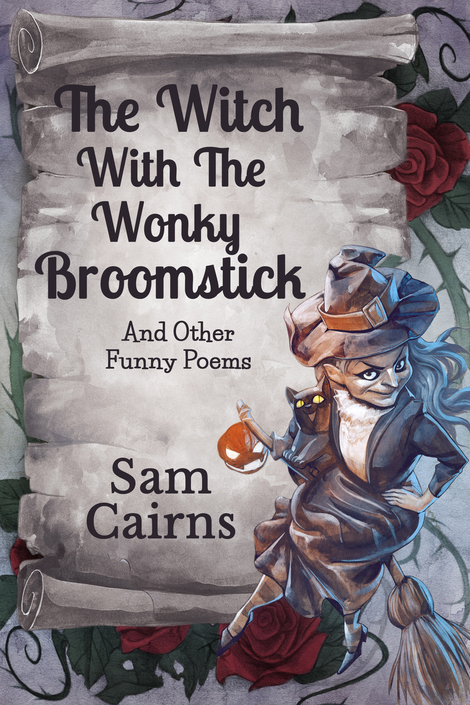 FREE: The Witch With the Wonky Broomstick by Sam Cairns