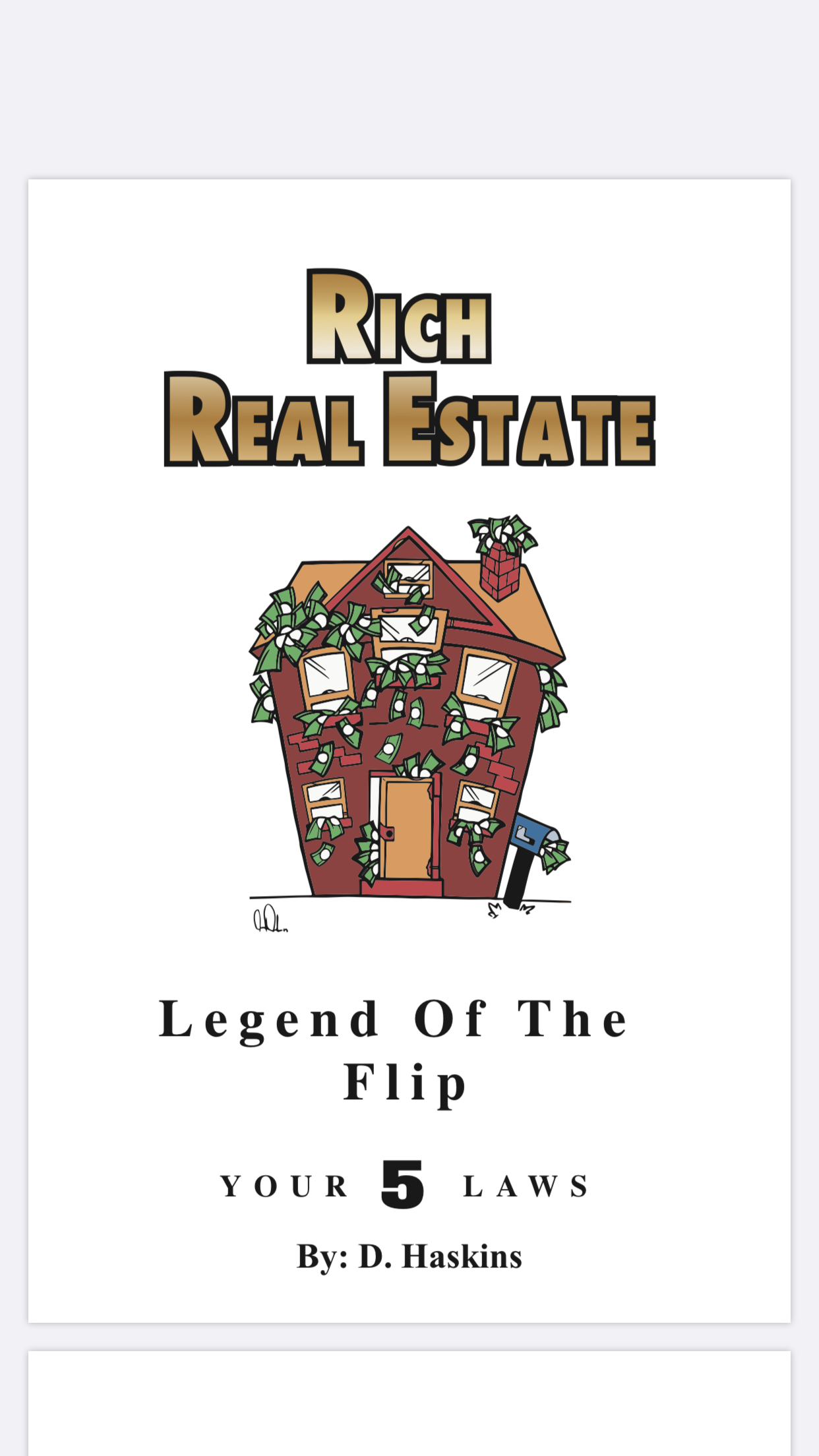 FREE: Rich Real Estate Legend Of The Flip Your 5 Rules by Daryl V Haskins