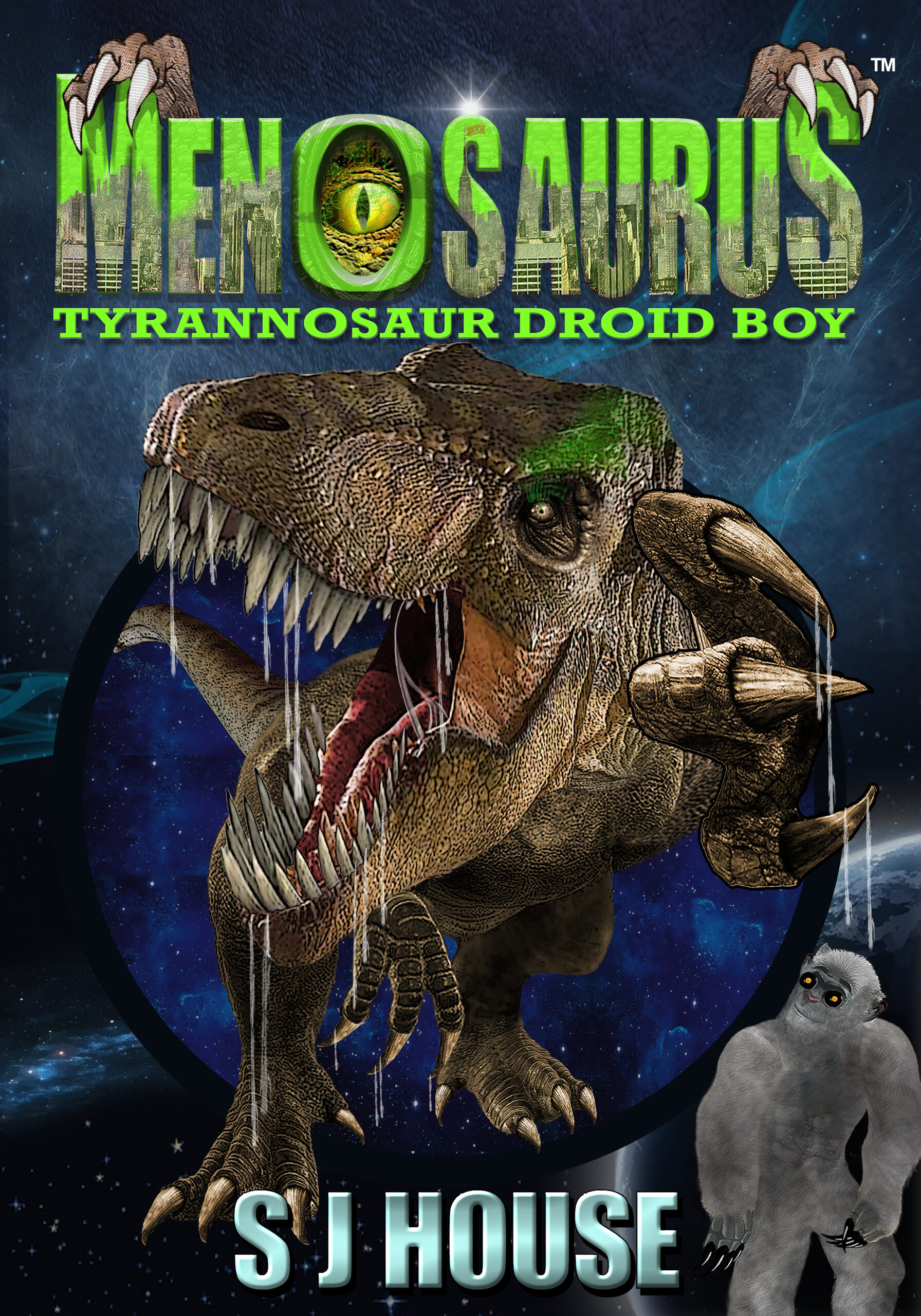 FREE: Menosaurus: Tyrannosaur Droid Boy by S J House