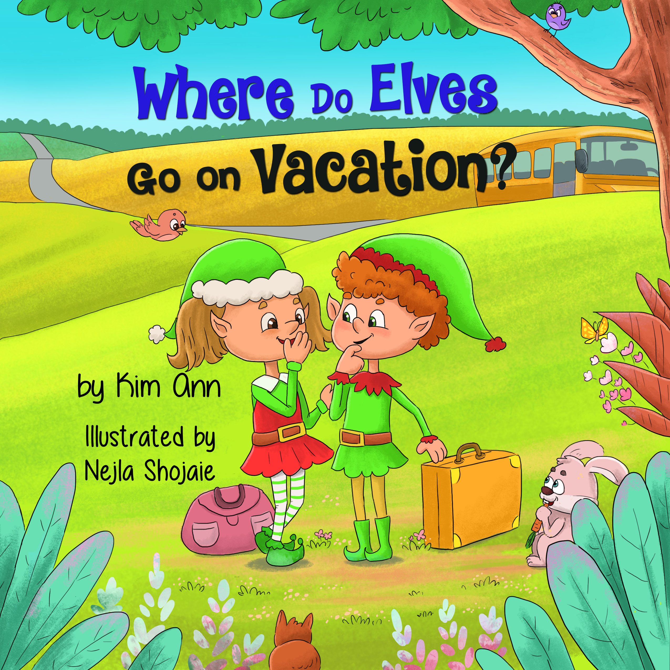 FREE: Where Do Elves Go on Vacation? by Kim Ann