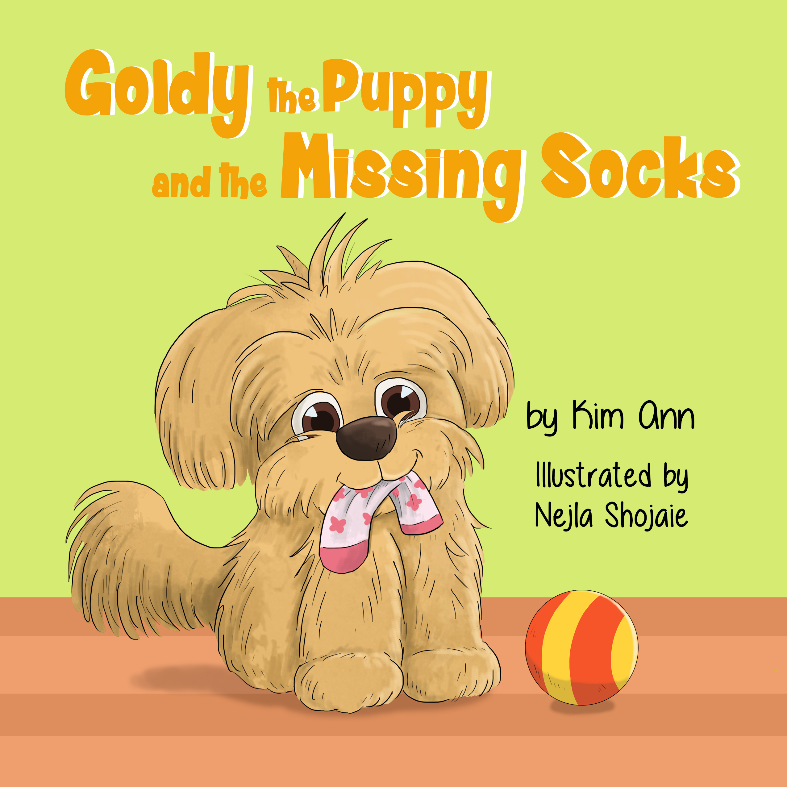 FREE: Goldy the Puppy and the Missing Socks by Kim Ann