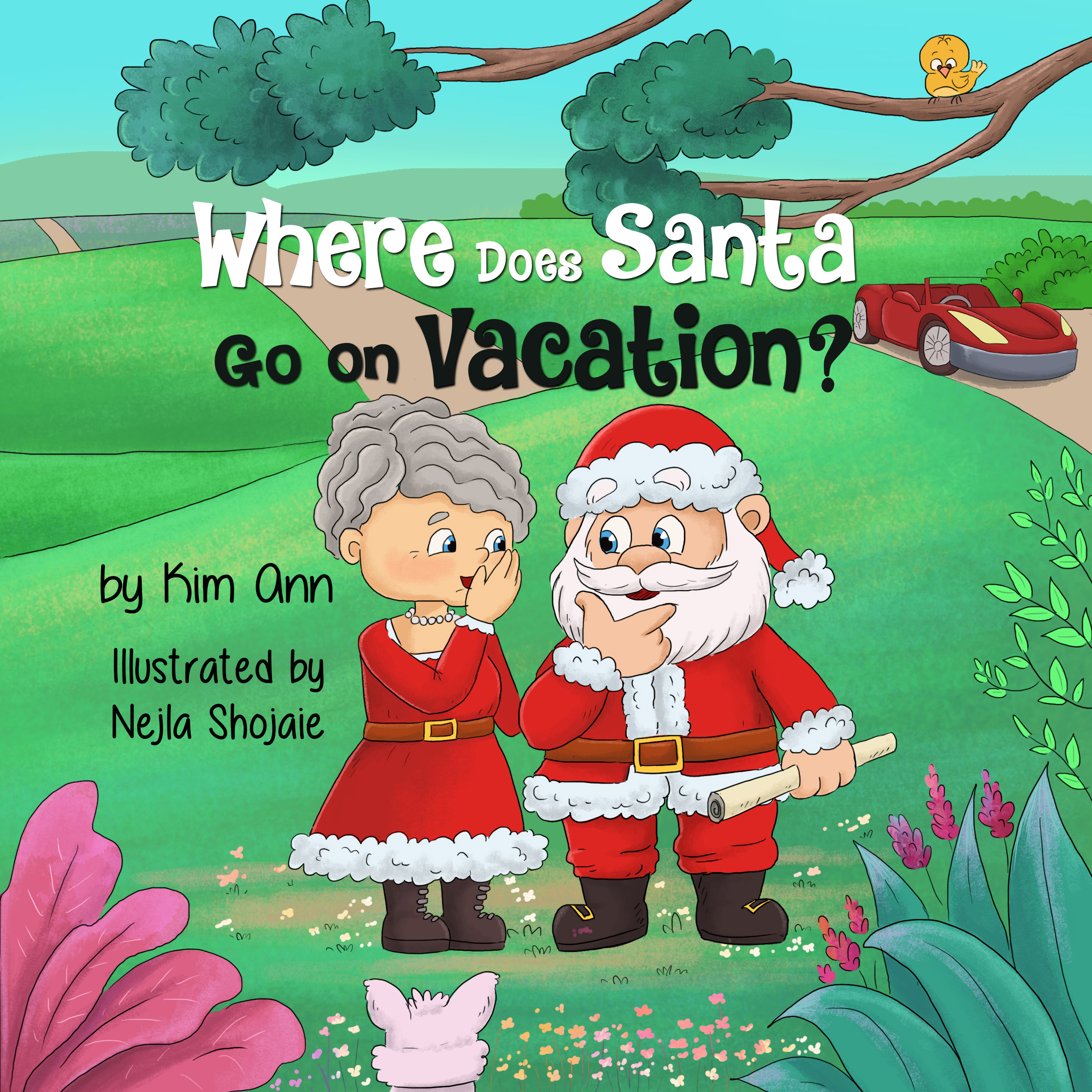 FREE: Where Does Santa Go on Vacation? by Kim Ann