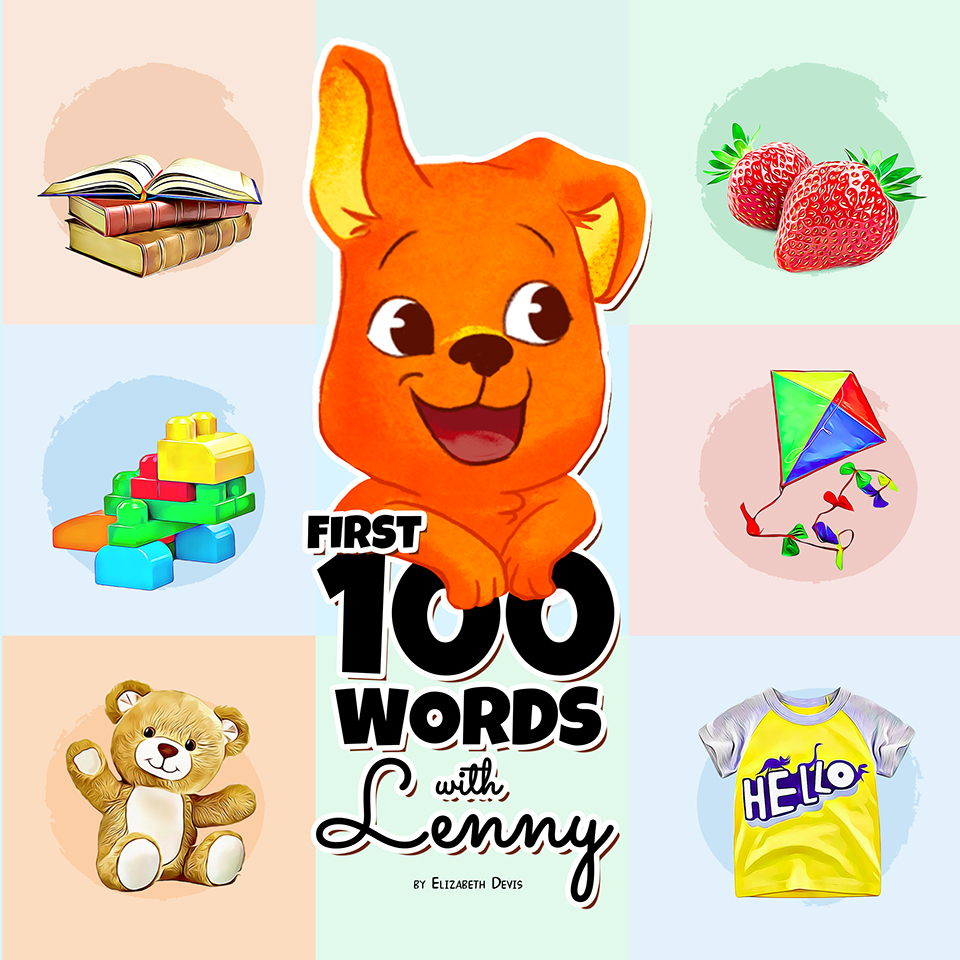 FREE: First 100 Words With Lenny by Elizabeth Devis