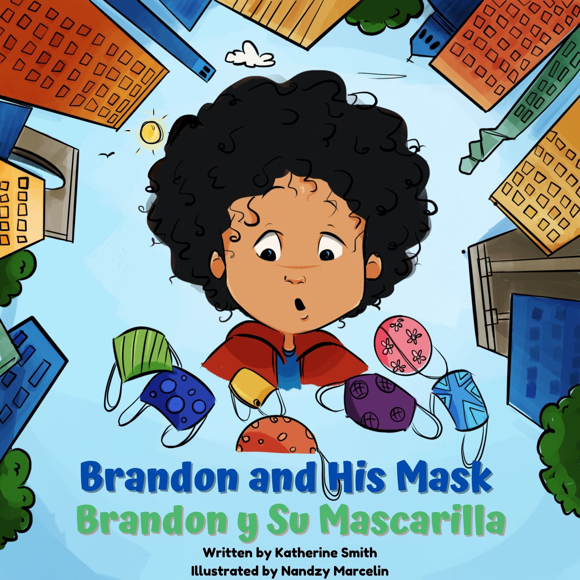 FREE: Brandon and His Mask – Brandon y Su Mascarilla by Katherine Smith