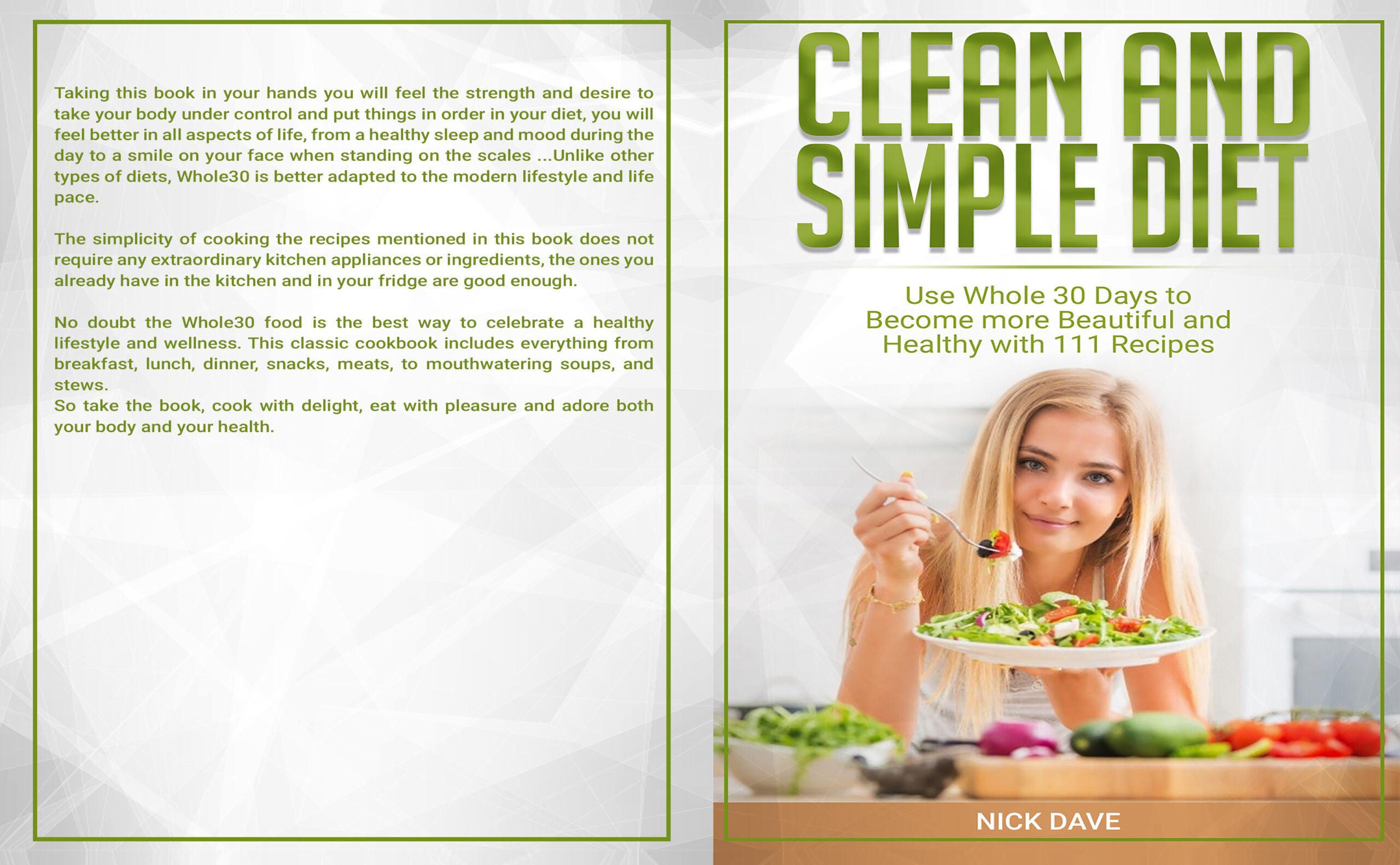 FREE: CLEAN AND SIMPLE DIET by Nick Dave