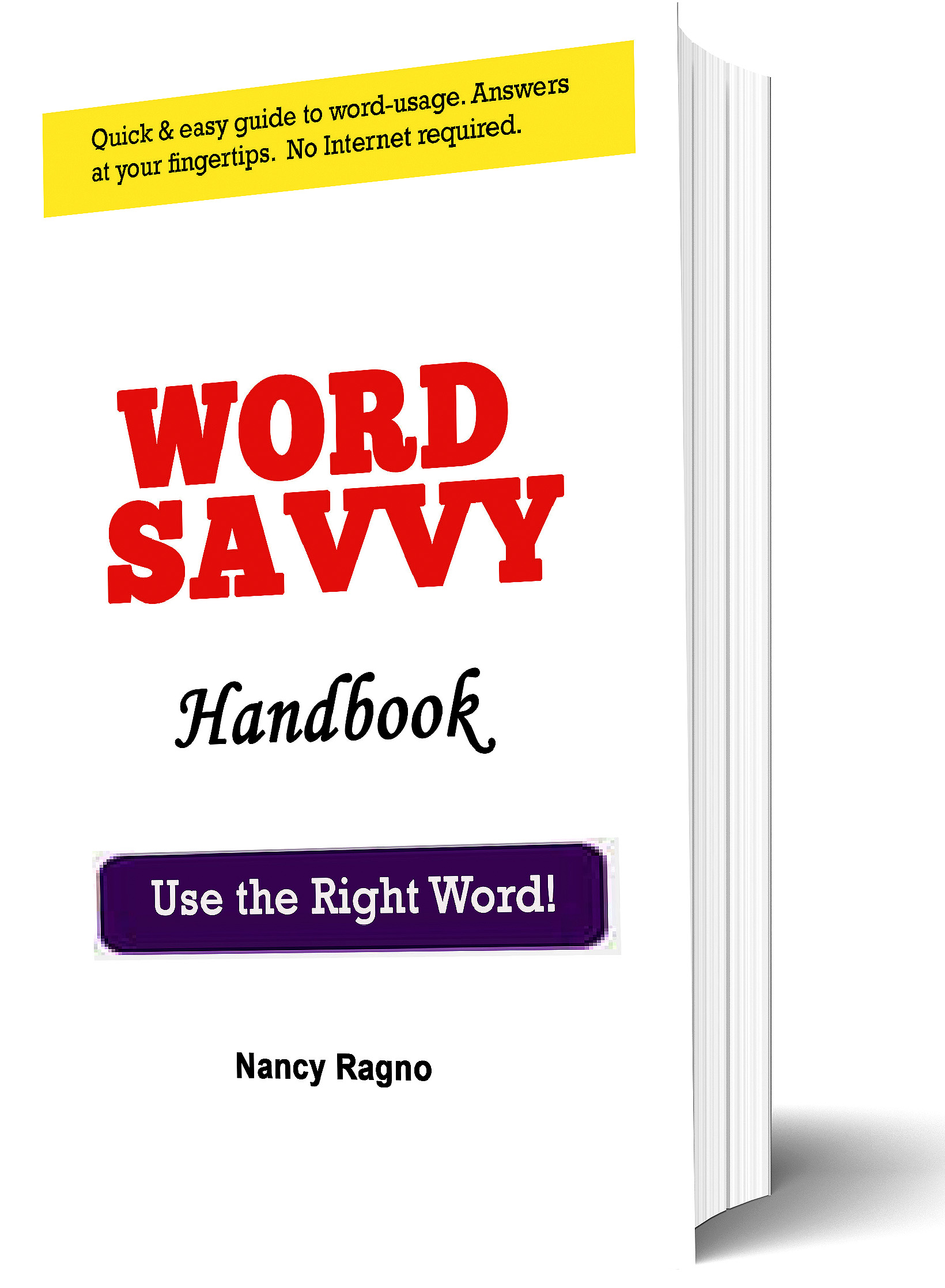 FREE: Word Savvy: Use the Right Word! by Nancy Ragno