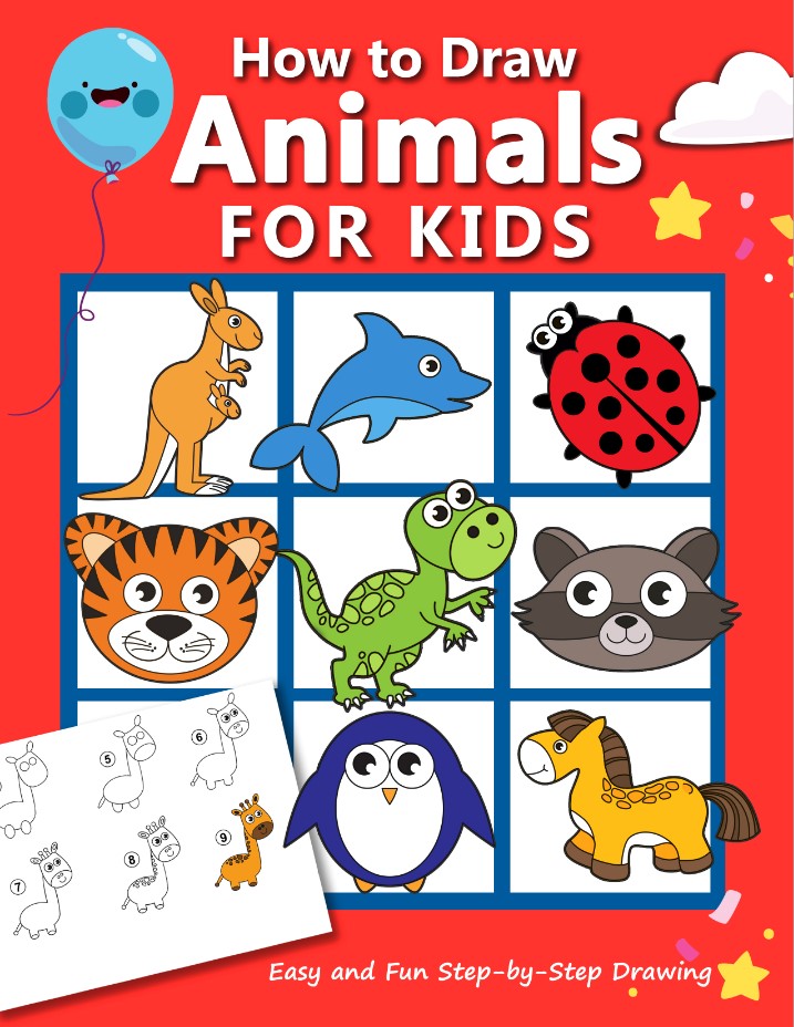 FREE: How to Draw Animals for Kids by Anita Rose
