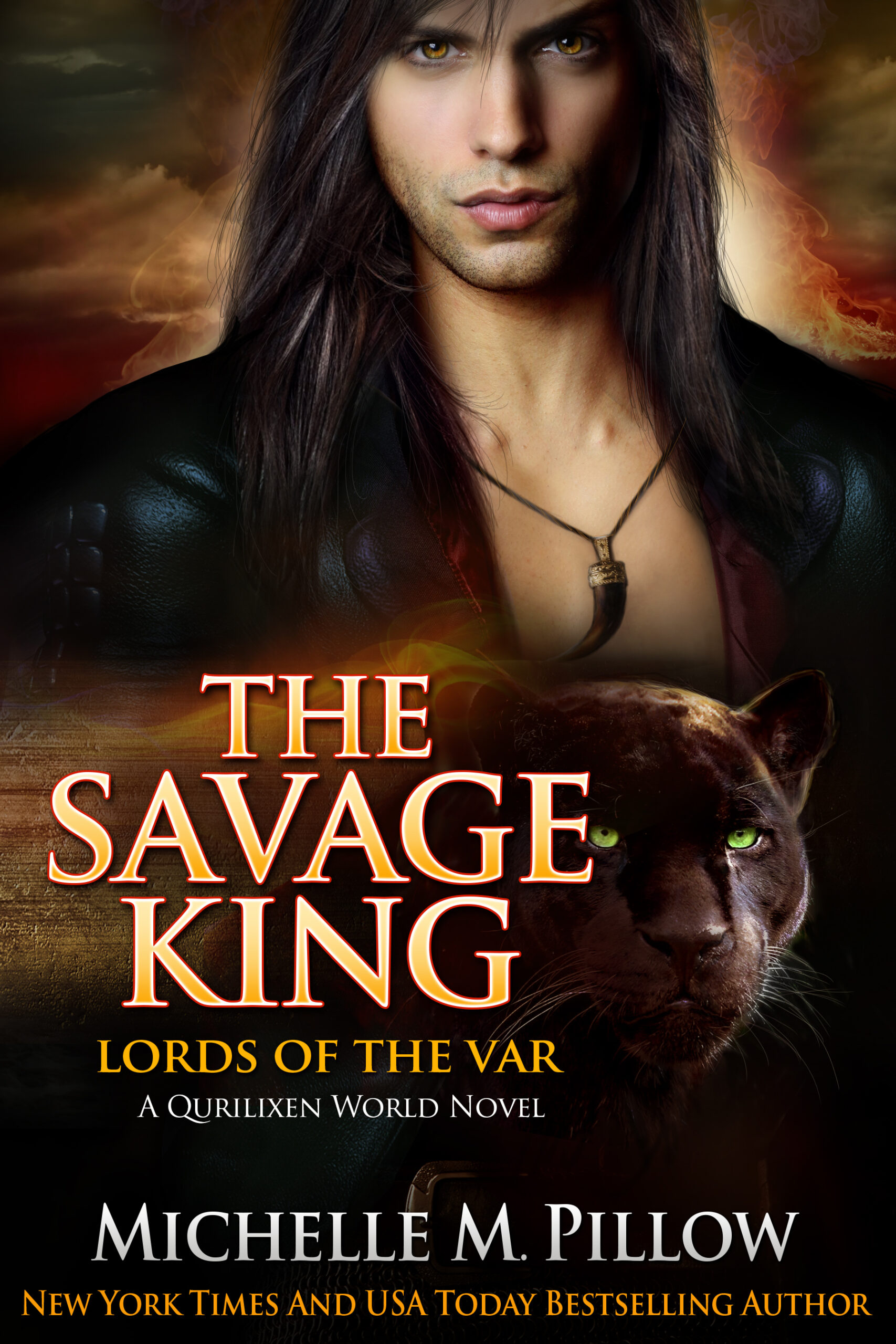 FREE: The Savage King by Michelle M. Pillow