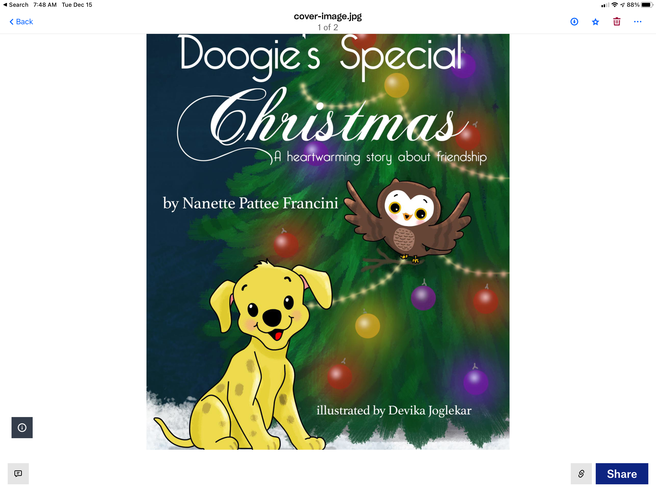 FREE: Doogie’s Special Christmas by Nanette Pattee Francini