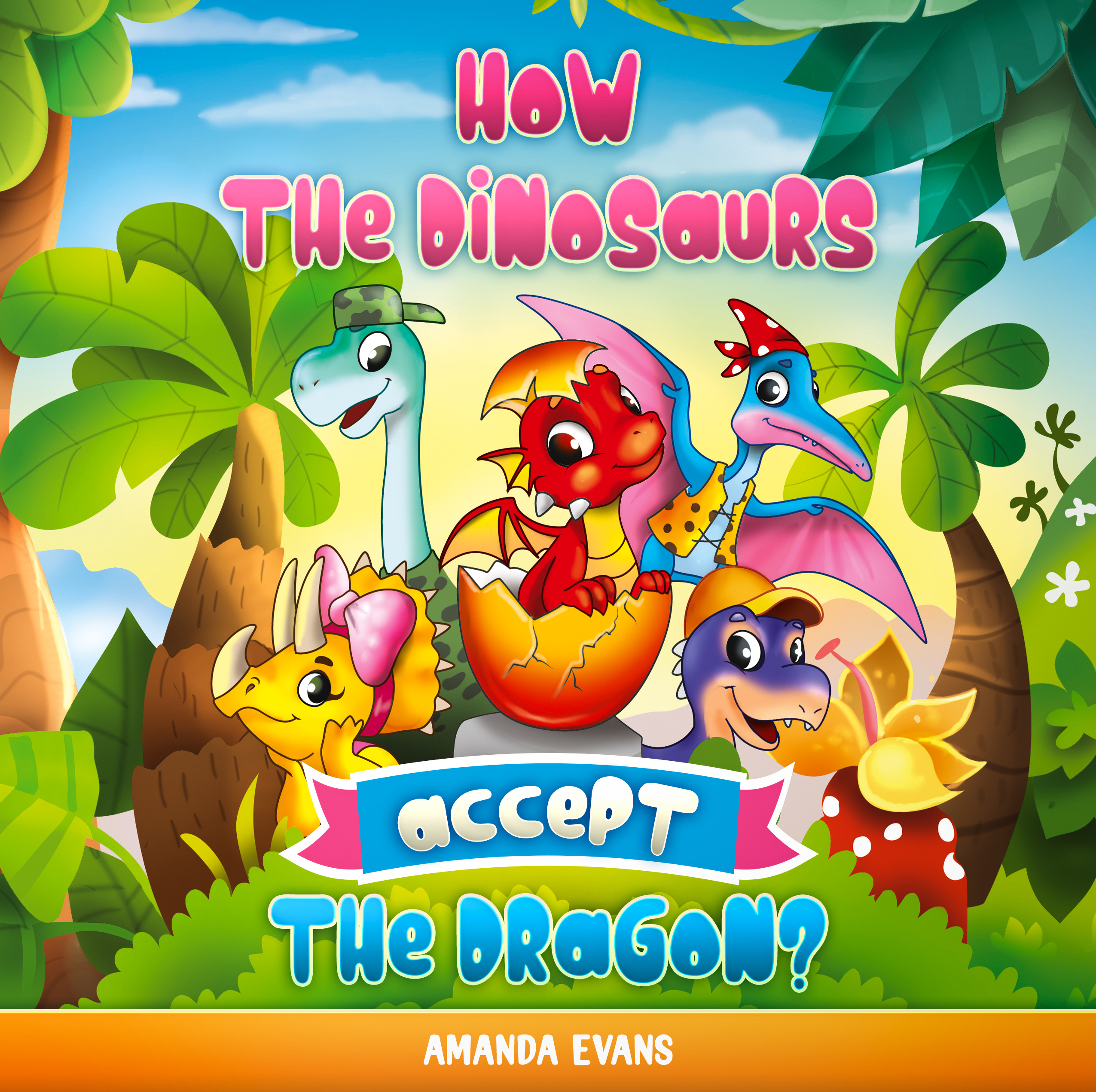 FREE: How the dinosaurs accept the dragon? by Amanda Evans