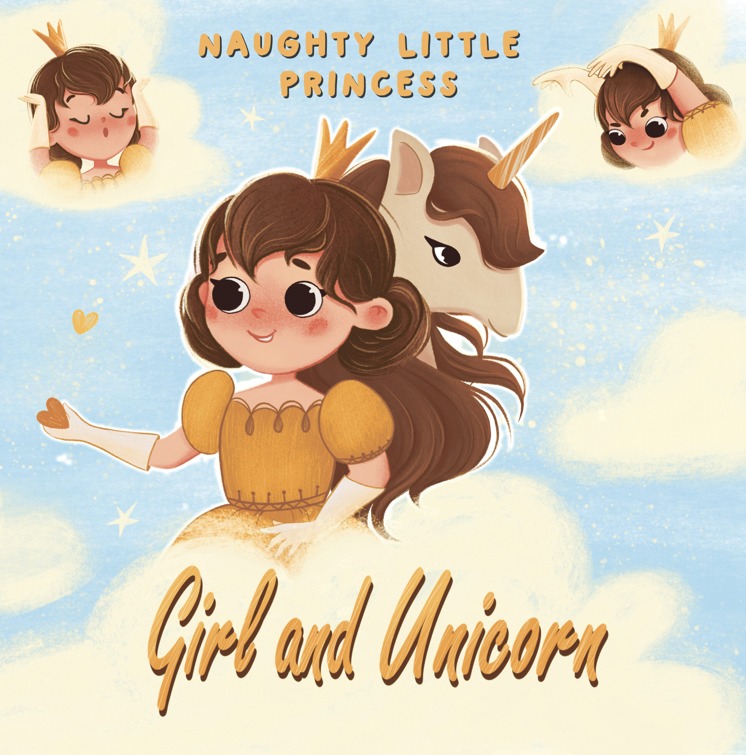 FREE: Girl and Unicorn – Naughty little princess by Alex Fabler