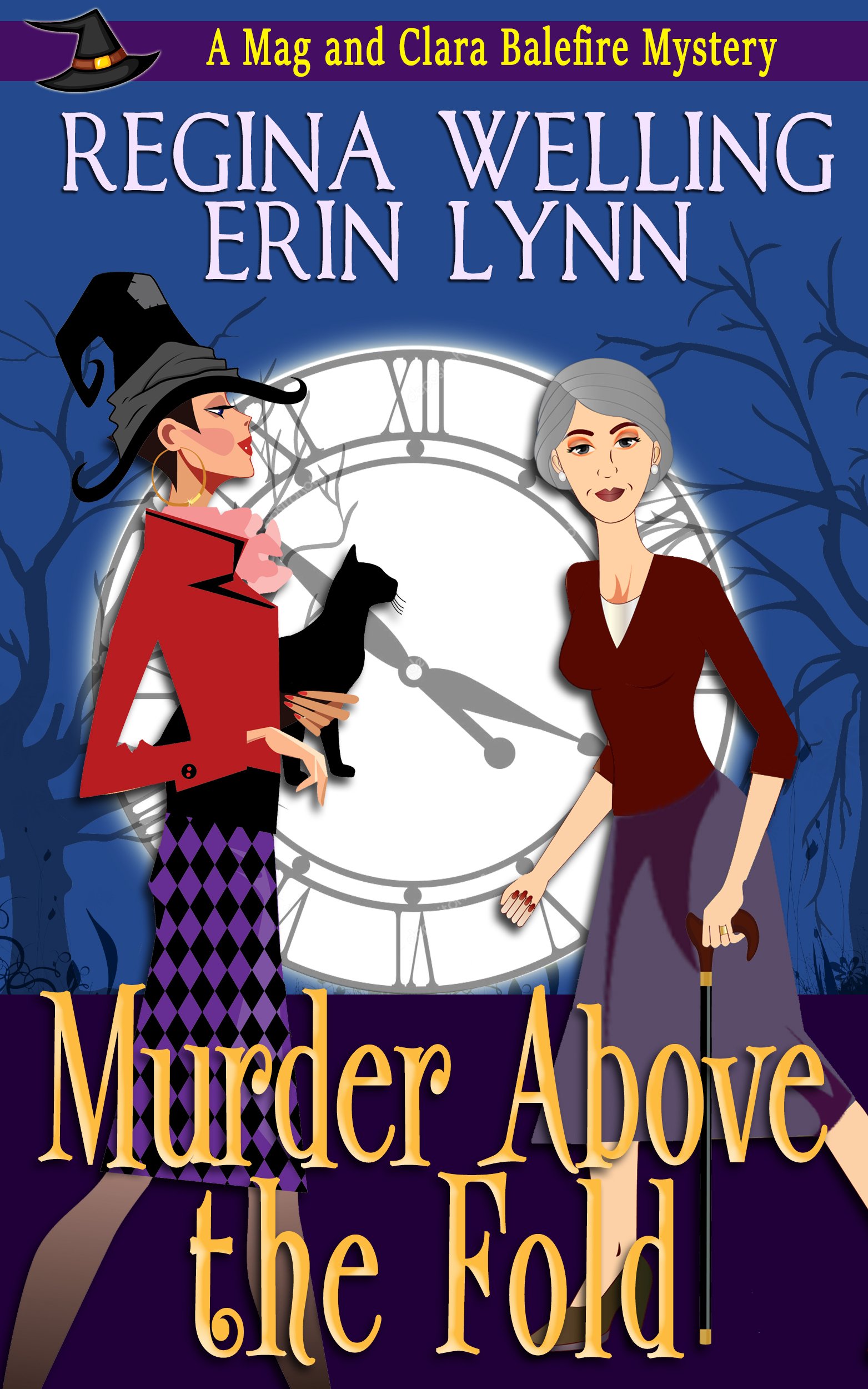 FREE: Murder Above The Fold by ReGina Welling & Erin Lynn