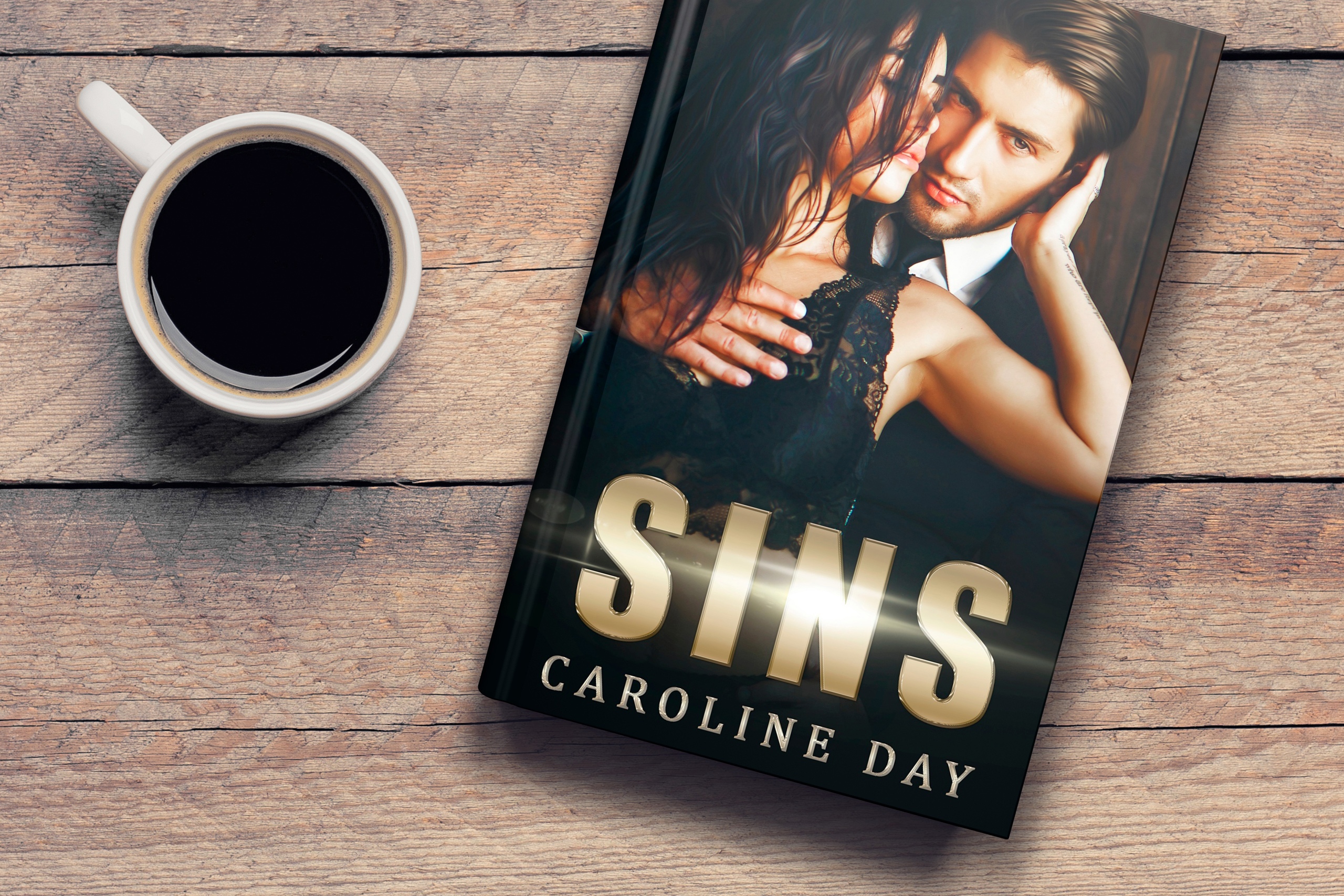 FREE: Sins : A Dark Billionaire Romance (#hot_feelings #2) by Caroline Day