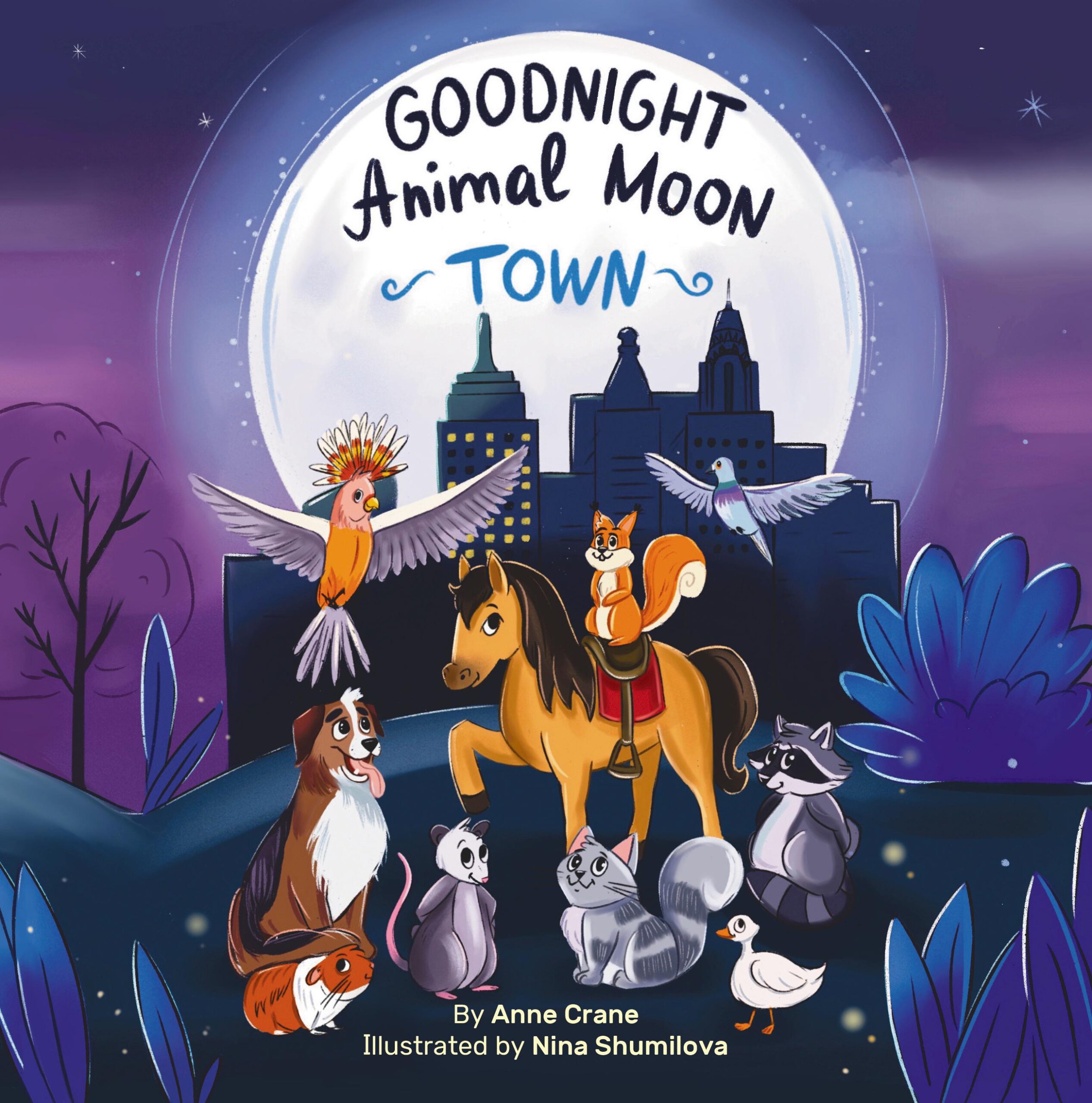 FREE: Goodnight Animal Moon Farm by Anne Crane