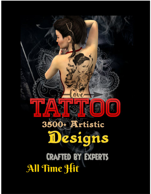 FREE: THE Artistic TATTOO Designs by Cravola Colors