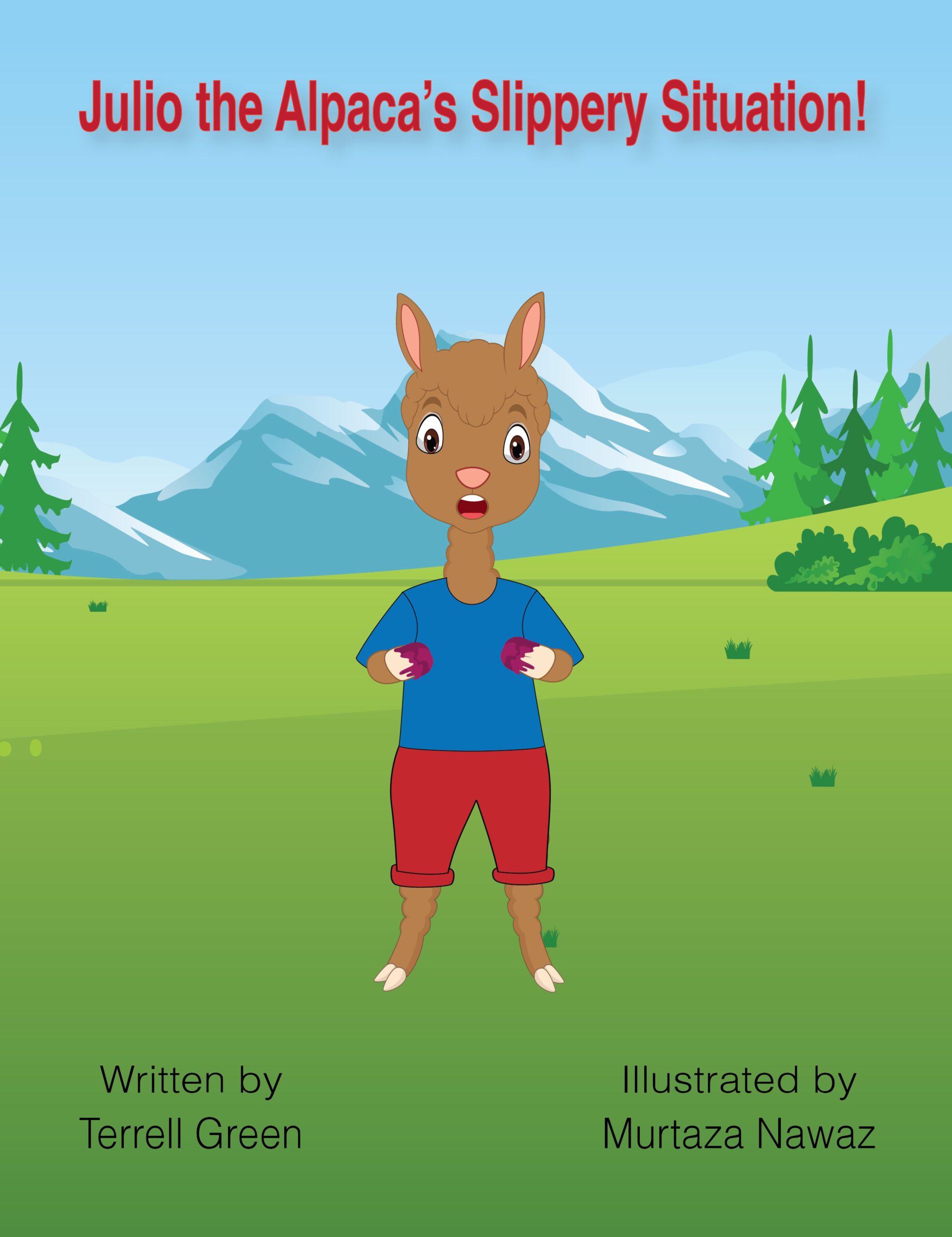 FREE: Julio the Alpaca’s Slippery Situation! by Terrell Green