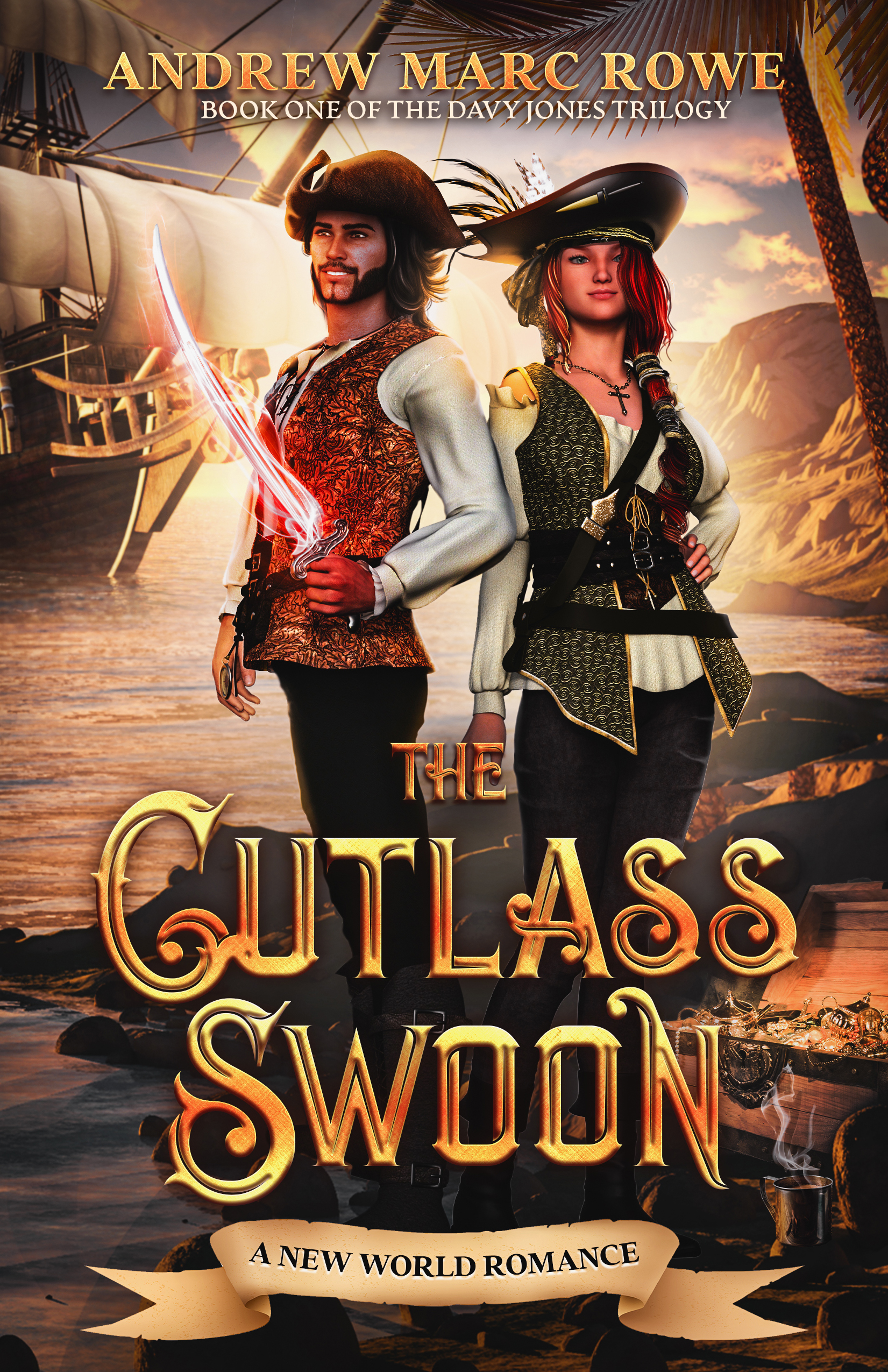 FREE: The Cutlass Swoon: A New World Romance by Andrew Marc Rowe
