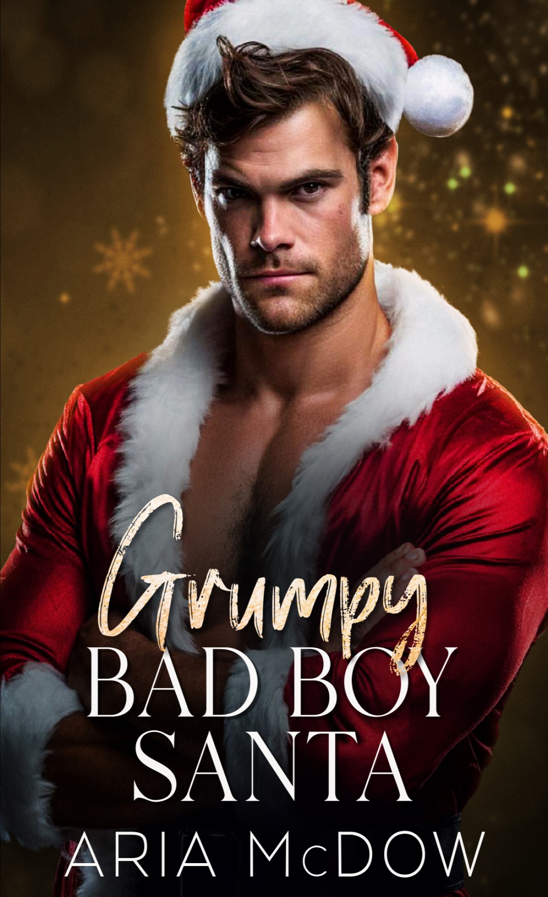 Grumpy Bad Boy Santa by Aria McDow